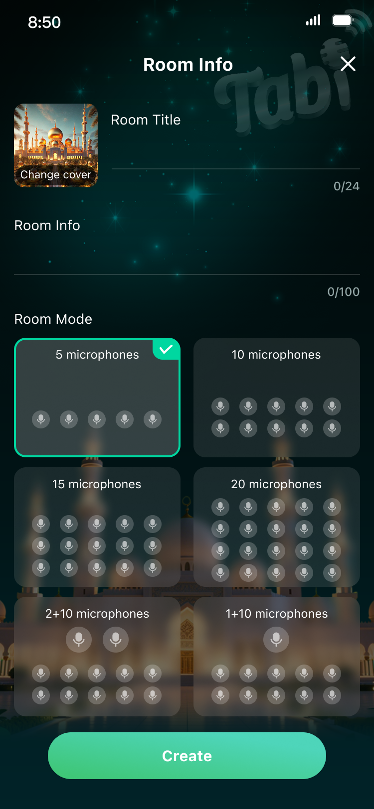 Notification of an app user joining a group